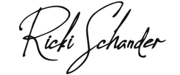 Signatur von Ricki Schander
